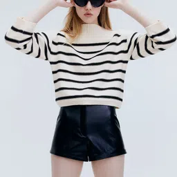 H&M Purl-Knit Boat-Neck Jumper-28