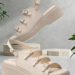 VENDOZ Platform Heel Sandals-44