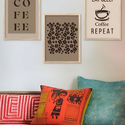 Kotart Brown & Black 3 Pieces Wooden Wall Arts-picture-27