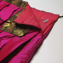 Payu Semi-Stitched Lehenga & Unstitched Blouse With Dupatta image 5