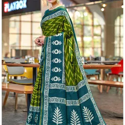 Panzora Zari Bagru Saree-28