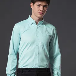 INVICTUS Striped Button-Down Collar Slim Fit Formal Shirt-image-76