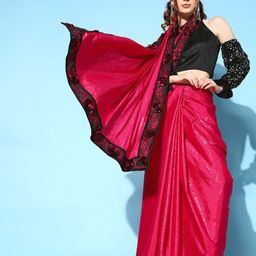 KAVINDI Floral Pure Silk Saree-picture-53