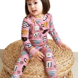 THE PLUSH CLUB Girls Printed Long Sleeve Top With Trouser Night Suits-image-10