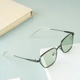 SUNGLASSIC Unisex Rectangle Sunglasses with UV Protected Lens Andreas-3