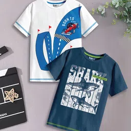 BAESD Boys 2 Pure Cotton T-shirt-image-60