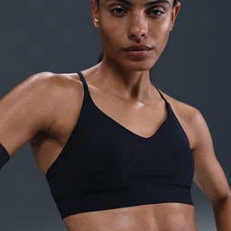 Nike Indy Women Floral Printed Light Padded Sports Bra-56