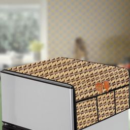The Furnishing Tree Beige Plastic Refrigerator Cover-picture-43