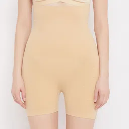SECRETS BY ZEROKAATA Seamless High-Waist Tummy Tucker & Thigh Shapewear-picture-22