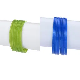 1ST TIME Set Of 24 Green Alloy Bangles-picture-37