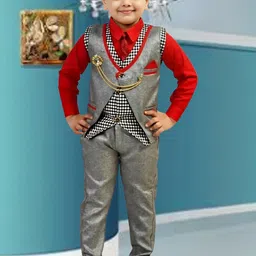 Go Berry Boys Red Clothing Set-image-16