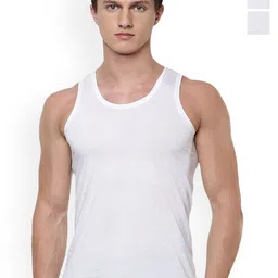 CAVENDERS Pack Of 3 Scoop Neck Pure Cotton Basic Vests - C5=-SWIFT---3---85-image-26