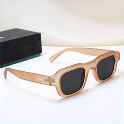SUNGLASSIC Unisex Square Sunglasses with UV Protected Lens-45