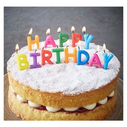 Funcart Happy Birthday Single Toothpick Candle-15