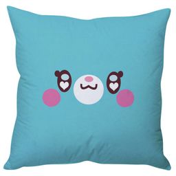 Stybuzz Blue Bear Face Cushion Cover - Blue-image-28
