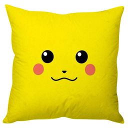 Stybuzz Pikachu Face Cushion Cover - Yellow-image-73