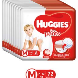 Huggies Dry Pants Medium Size Diapers - 8 Pieces - ( Pack of 9 )-image-15