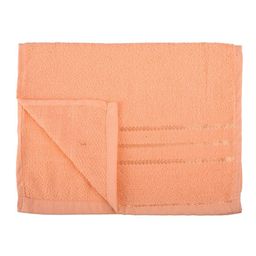Kuber Industries Set Of 3 Pink & Peach-Coloured Striped Cotton Face Towels image 5
