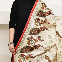 LOOM LEGACY Printed Modal Dupatta image 5