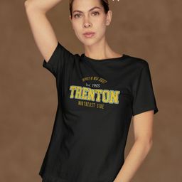 DressBerry Typography Printed Round Neck Cotton T-shirt-picture-35