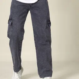 PLUS 91 Men Regular Fit Mid-Rise Non Stretchable Jeans-85