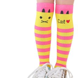 NESKA MODA Girls Knee Length Cotton Socks-image-81