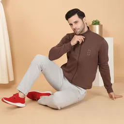 Sweet Dreams Men Mock Collar Sweatshirt-image-69