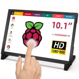 Elecrow 10.1 inch Display IPS 1280x800 Acrylic Case Touch Screen Compatible with Raspberry Pi Jetson Nano PC image 1