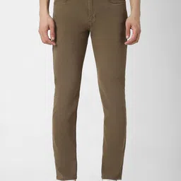 V Dot Men Skinny Fit Mid-Rise Stretchable Jeans-image-7