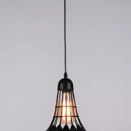 GAUVIK Black Ceiling Lamp image 2