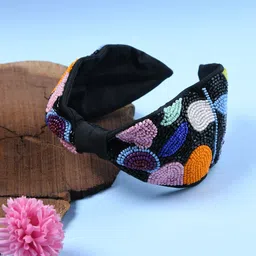 FUNKRAFTS Girls Beaded Hairband-93