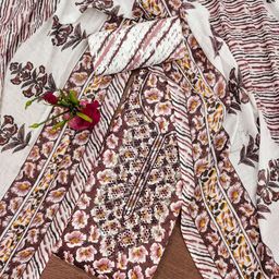Maroosh Floral Embellished Unstitched Dress Material-image-17