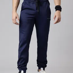 MuscleBlaze Men Solid Mid-Rise Joggers-picture-23