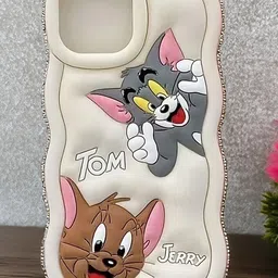 CASE CREATION Cartoon Characters Printed iPhone X Back Case Mobile Accessories image 2