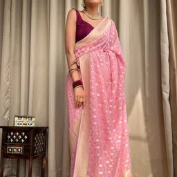 sanjana  silk SANJANA SILK Woven Design  Kanjeevaram Saree-picture-40