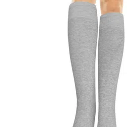 MUKHAKSH Unisex Grey Socks-image-19