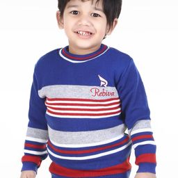 Rebiva Unisex Blue Clothing Set-image-71