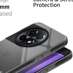 Karwan Solid Oneplus-11R Back Case image 3