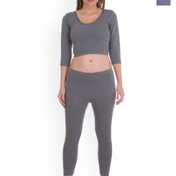 SELFCARE Women Pack Of 2 Moisture-Wicking Thermal Set-image-102