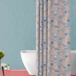 ArtzFolio Single Piece Waterproof Polyester Shower Curtain-image-86