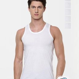 CAVENDERS Pack of 3 Cotton Innerwear Vests-picture-49