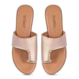 San Marino by Shoe Bank Embellished Party Wedge Sandals with Buckles image 4