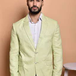PRINTCULTR Printed Single-Breasted Casual Blazer-picture-11