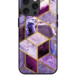 QRIOH Geometric Printed iPhone 15 Pro Max Back Case Mobile Accessories-picture-24