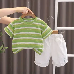 StyleCast x Revolte Boys Striped T-shirt with Shorts-picture-10