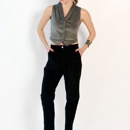 Virgio Women Solid Pure Cotton V-Neck Waistcoat-37