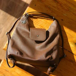 Monrow Women Textured Structured Shoulder Bag-57