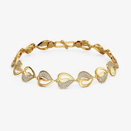 Joyalukkas Mesh leaf bracelet-image-16