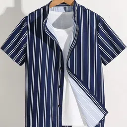 TIOR Boys Standard Striped Casual Shirt-picture-10