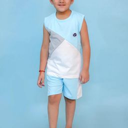 CHANDRIKA Boys T-shirt with Shorts-image-100